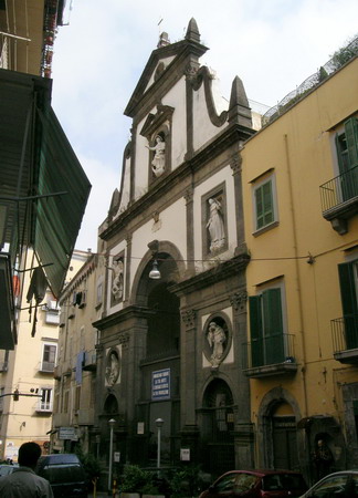 facciata chiesa gesù delle monache